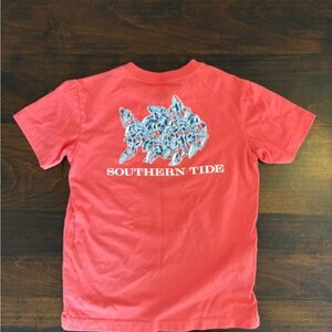 Southern Tide Kids Coral Graphic Tee